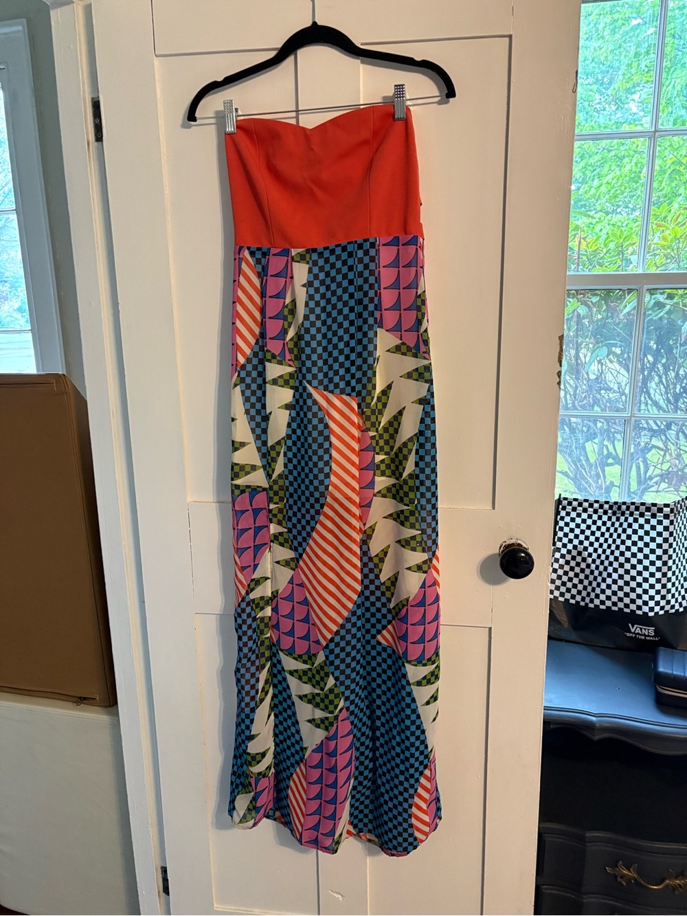 Jealous Tomato Coral Red Dress - Sleeveless Detail